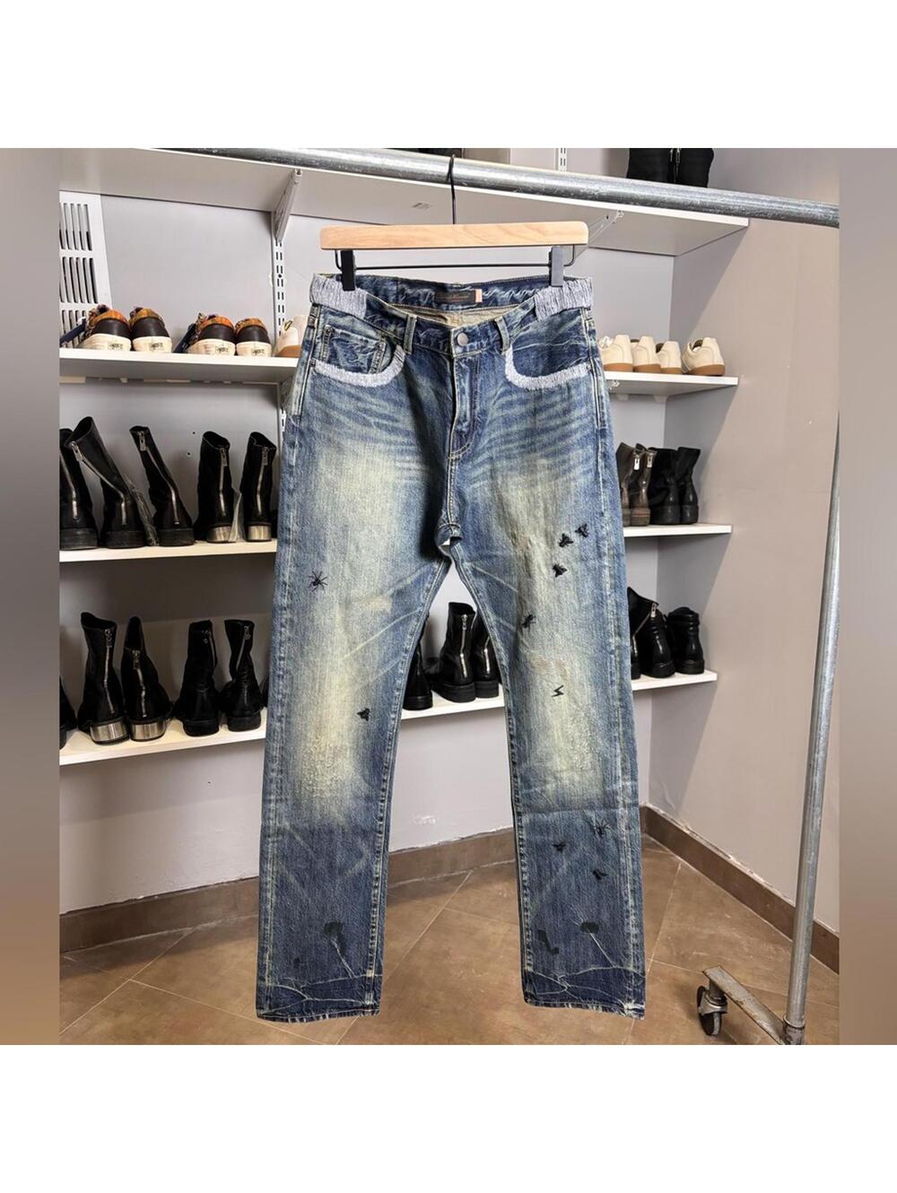 Undercover “Bugs” Denim Jeans – Size 30 x 32